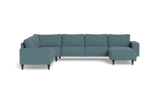 Solution 2701 hjørnesofa med chaiselong - Montana stof - Blue - Venstrevendt
