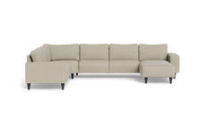 Solution 2701 hjørnesofa med chaiselong - Idaho stof - Beige - Venstrevendt