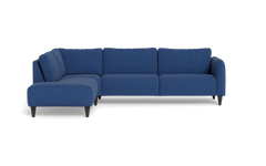 Solution 2701 sofa med open end - Lido stof - Blue - Venstrevendt