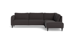 Solution 2701 sofa med open end - Bloq stof - Antracite - Højrevendt