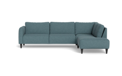 Solution 2701 sofa med open end - Montana stof - Blue - Højrevendt