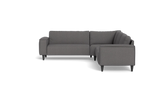Solution 2701 hjørnesofa - brede armlæn 28 cm - Brego stof - Anthracite
