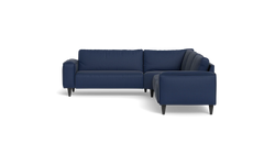 Solution 2701 hjørnesofa - brede armlæn 28 cm - Oakland stof - Dark Blue