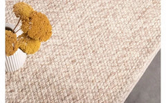 Greenland håndvævet uldtæppe