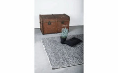 Dublin rektangulært håndvævet tæppe