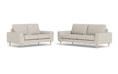 Symfoni 2018 3+2 pers. sofa - Idaho stof - Light grey