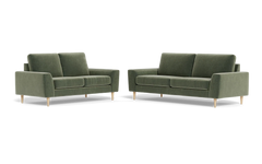 Symfoni 2018 3+2 pers. sofa - Adore velour - Hunter