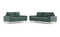 Symfoni 2018 3+2 pers. sofa - Adore velour - Niagara