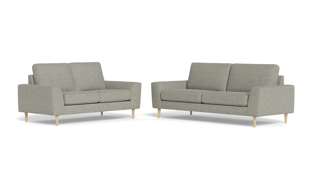 Symfoni 2018 3+2 pers. sofa - Chronotex stof - Clay