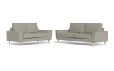 Symfoni 2018 3+2 pers. sofa - Chronotex stof - Clay