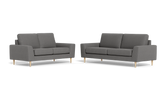 Symfoni 2018 3+2 pers. sofa - Rebel stof - Anthracite