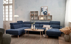 Michigan sofa med chaiselong og open end