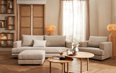 Cozy 3 pers. sofa - Fjord natur