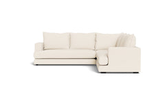 Cozy hjørnesofa 276x276 - Positano stof - 02 råhvid