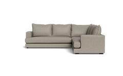 Cozy hjørnesofa 276x276 - Positano stof - 87 grå