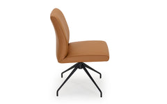 Dona spisebordsstol uden arm – billede 4 (cognac)