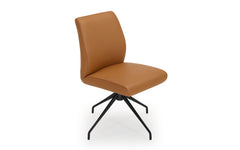 Dona spisebordsstol uden arm – billede 2 (cognac)