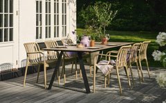 Nivå havebord L220