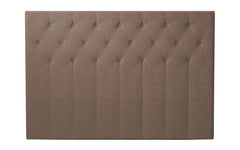 Dunlopillo Button sengegavl 180 cm - Smooth stof - Soil 312