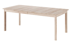 Even spisebord L200 - Hvidolieret eg