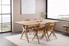 Amelia Kristensen & Kristensen spisebord L220 - Eg