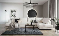 Cozy sofa med chaiselong og open-end