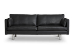 Nielaus Handy 3 pers. sofa A2 Edition – sort læder – billede 3