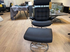 Stressless London lænestol & skammel - Udstillingsmodel
