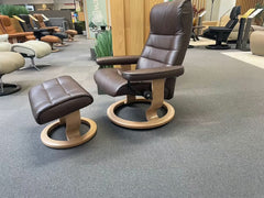 Stressless Opal lænestol & skammel - Udstillingsmodel