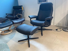 Stressless Garda stol & skammel - Udstillingsmodel