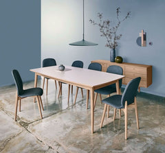 Navis PBJ spisebord L132 - Fenix laminat