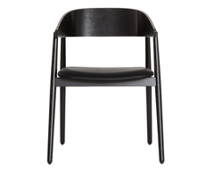 Andersen AC2 Armstol - Sort læder