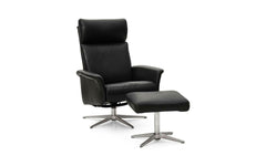 Milton lænestol og fodskammel