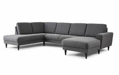 Stamford sofa med open end og chaiselong