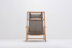 Gazzda Dedo loungestol - Sort læder