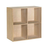 Square bogkasse - eg hvidolie