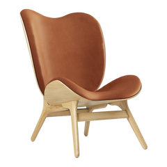 A Conversation Piece Tall Umage lænestol - Læder