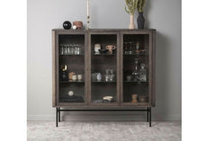 Velvet Kristensen & Kristensen vitrineskab -Ask