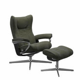 Stressless® Wing Cross lænestol & skammel