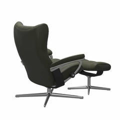 Stressless® Wing Cross lænestol & skammel