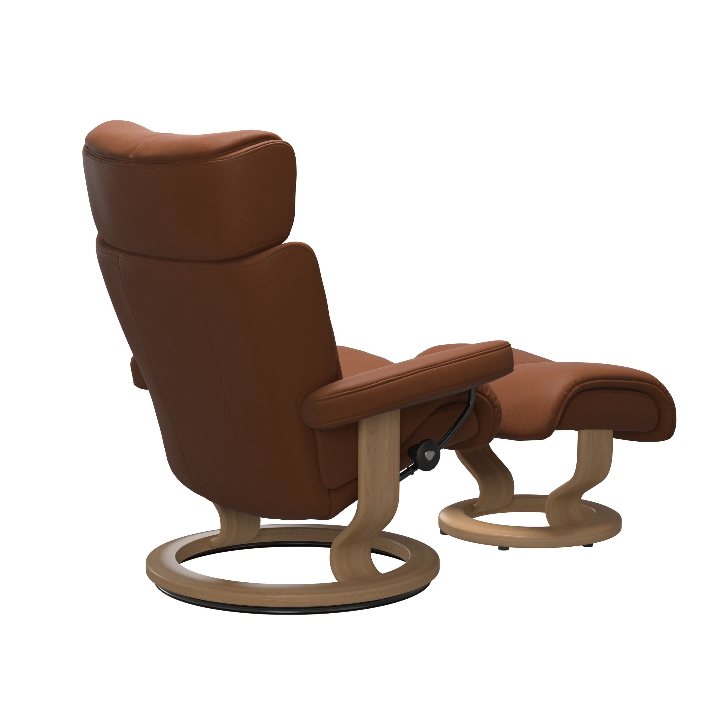 Stressless® Magic Classic lænestol & skammel – Paloma læder – billede 9