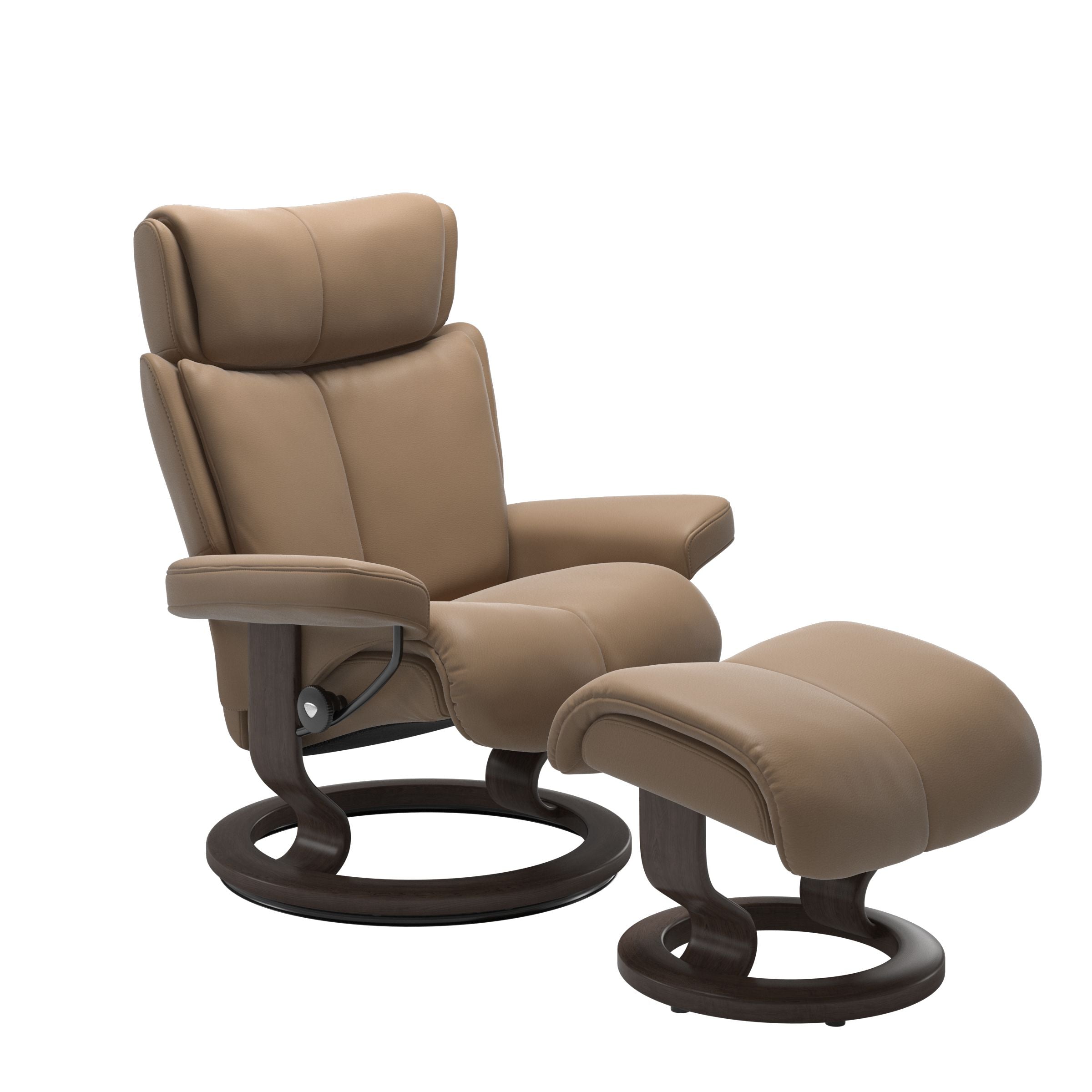 Stressless® Magic Classic lænestol & skammel – Paloma læder – billede 5