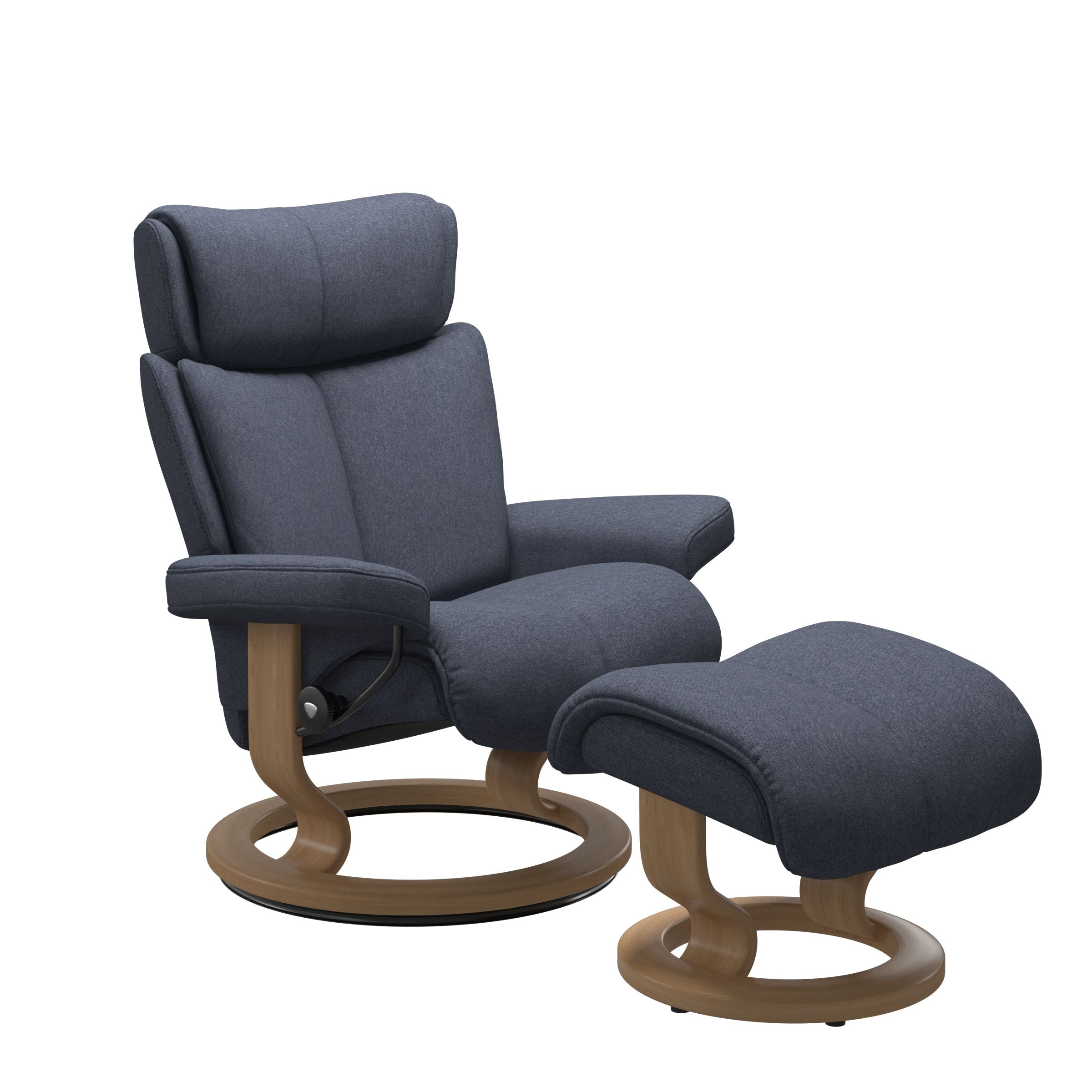 Stressless® Magic Classic lænestol & skammel – Calido stof – billede 6