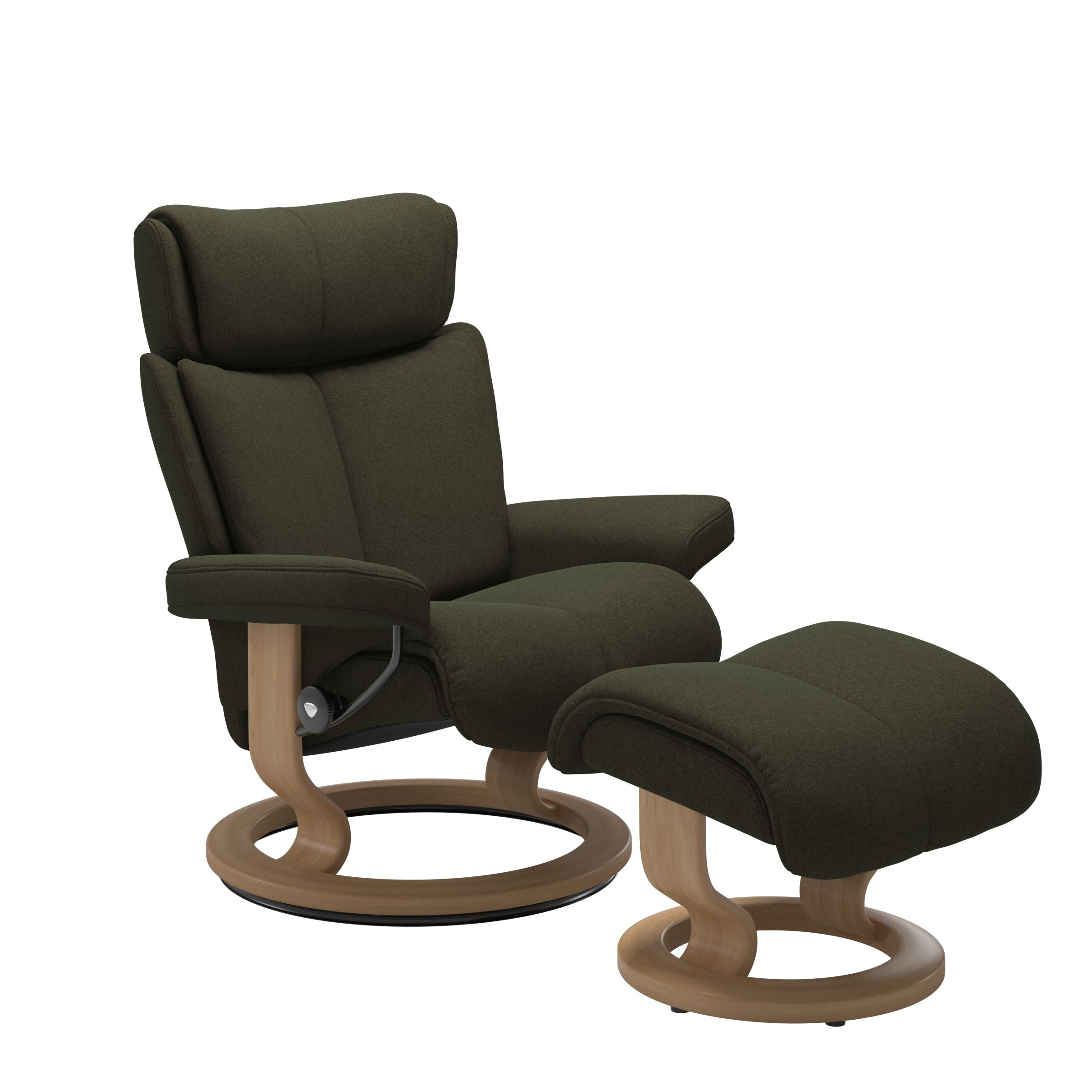 Stressless® Magic Classic lænestol & skammel – Calido stof – billede 2