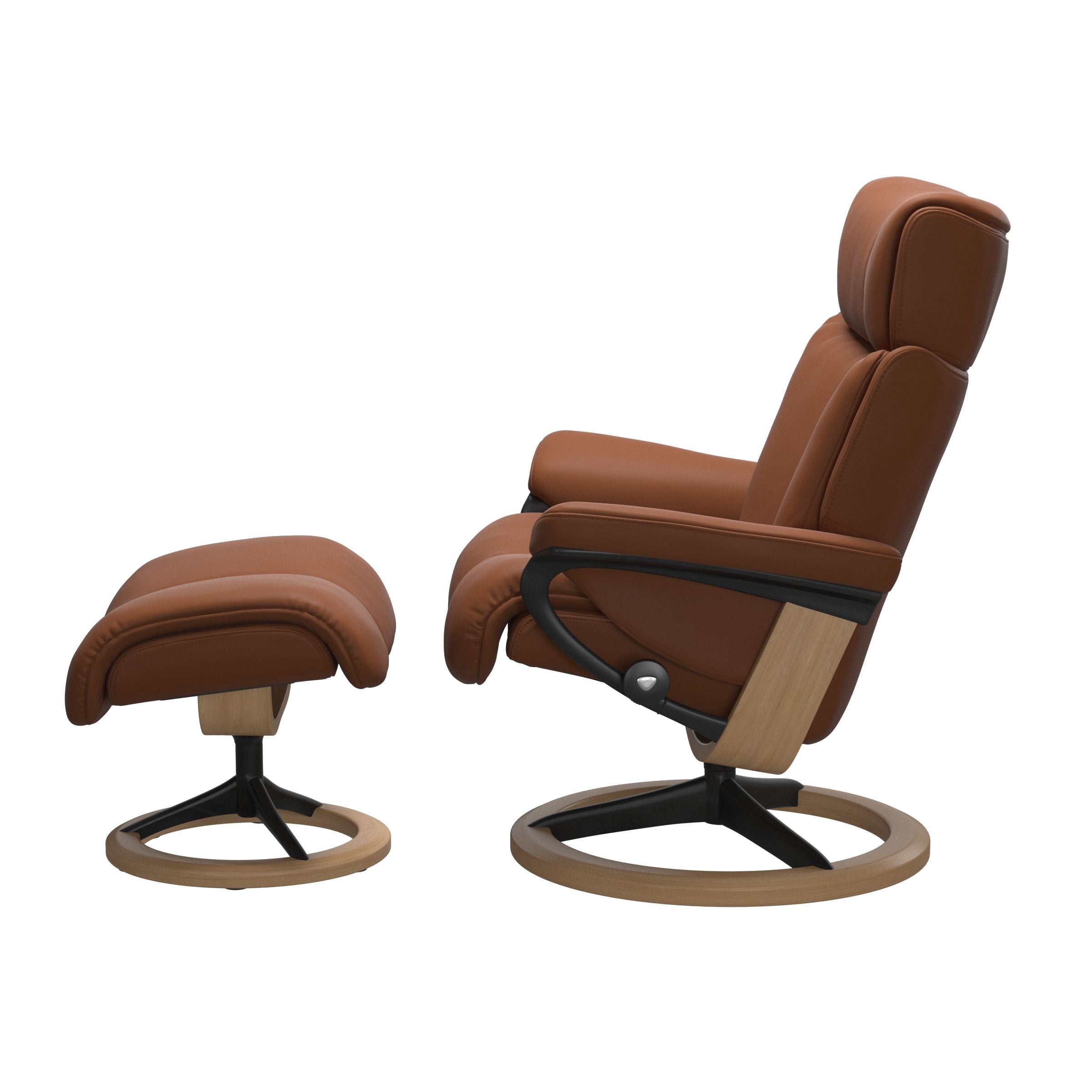 Stressless® Magic Signature lænestol & skammel – Paloma læder – billede 7