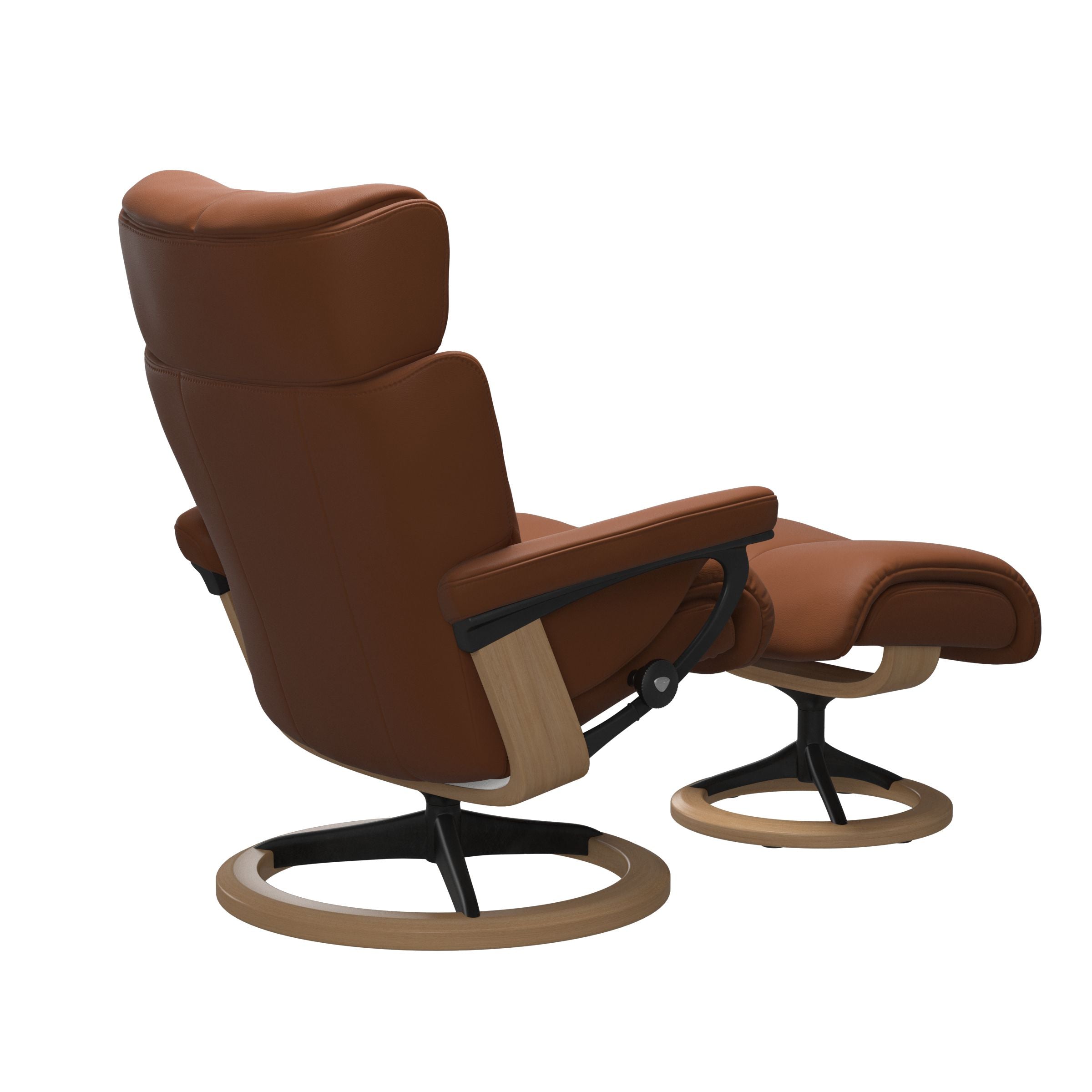Stressless® Magic Signature lænestol & skammel – Paloma læder – billede 9