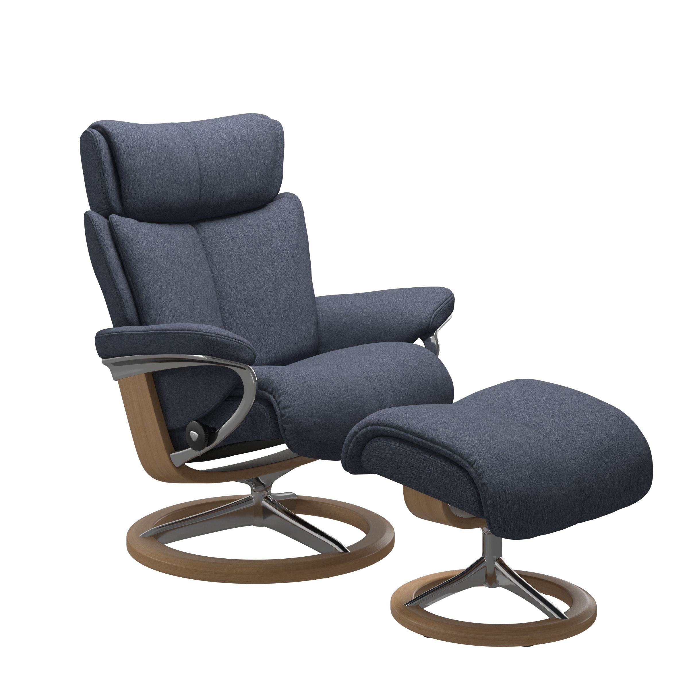 Stressless® Magic Signature lænestol & skammel – Calido stof – billede 5