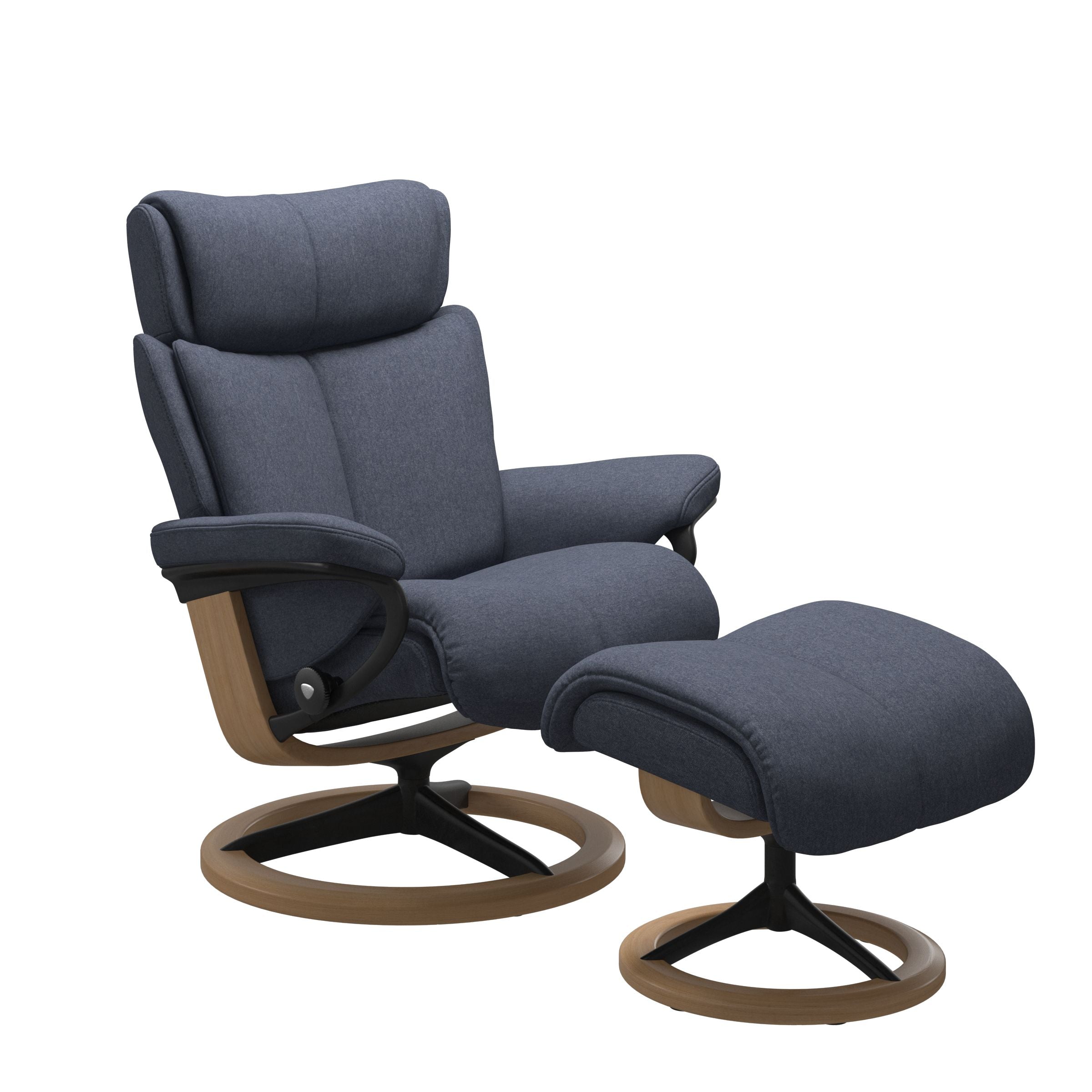 Stressless® Magic Signature lænestol & skammel – Calido stof – billede 6