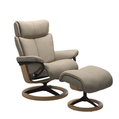 Stressless® Magic Signature lænestol & skammel – Calido stof – billede 4