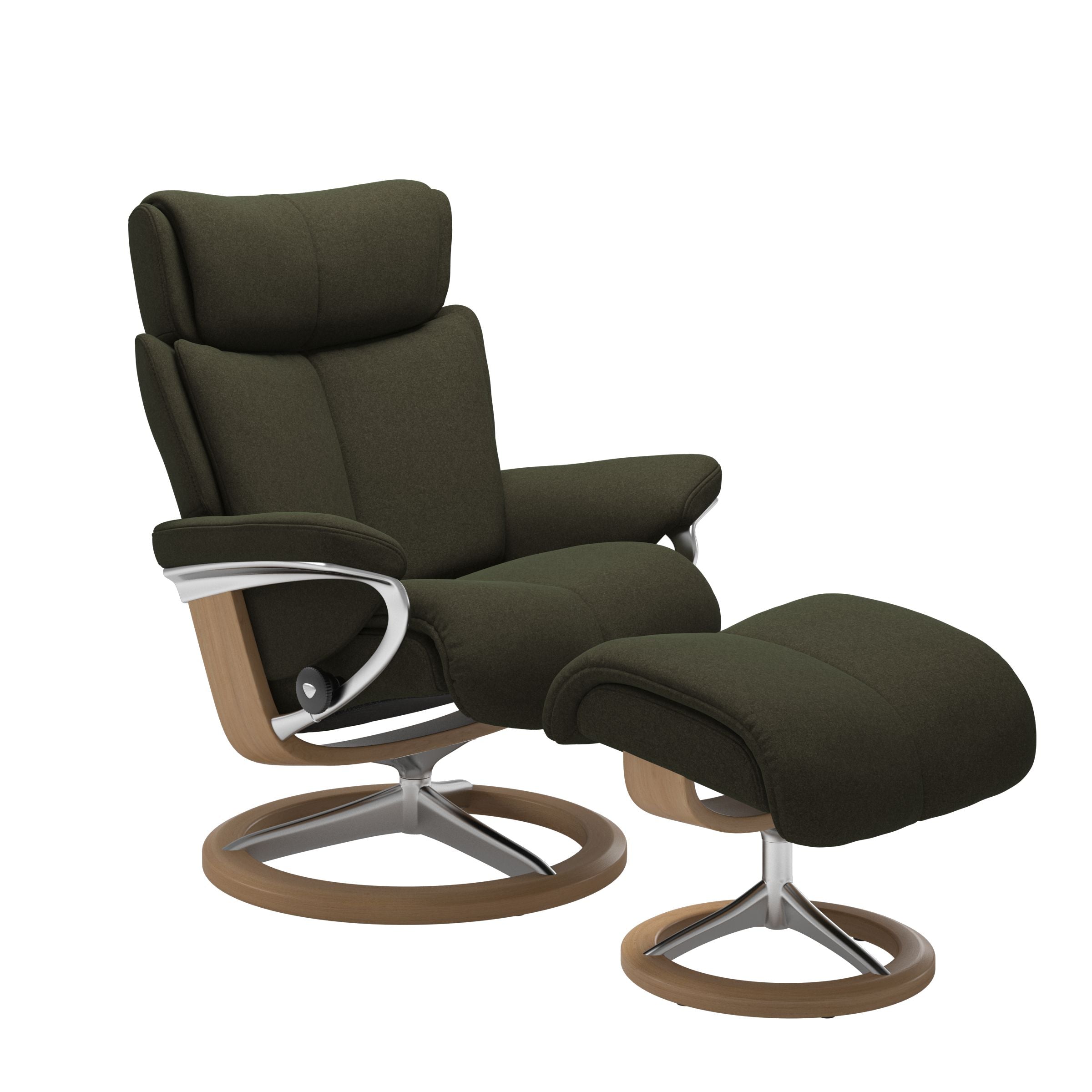 Stressless® Magic Signature lænestol & skammel – Calido stof – billede 1